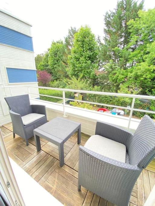 Duplex Lumineux Tout Equipe/Rer D/Balcon/Parking 코르베일에쏘네 외부 사진